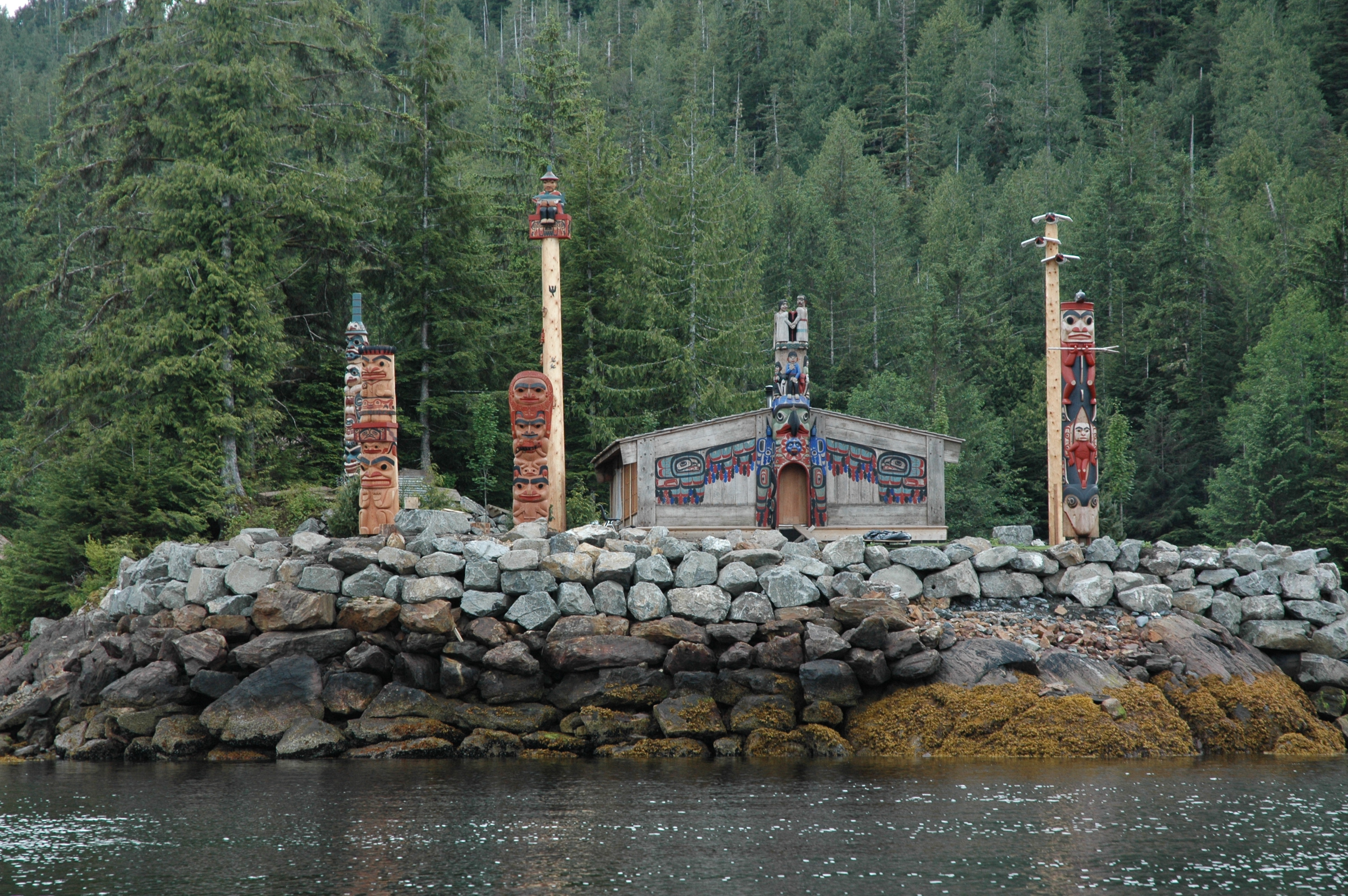 Completed Totem Pole Park