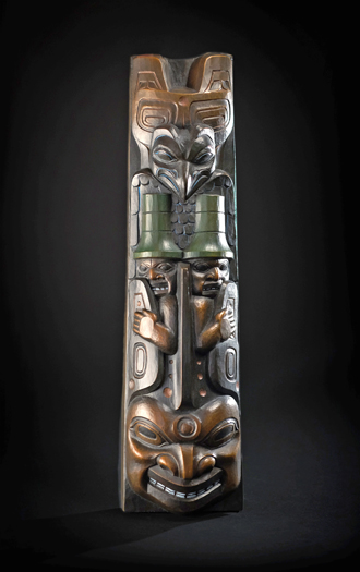 Killerwhale Totem - Wall - Stonington Gallery