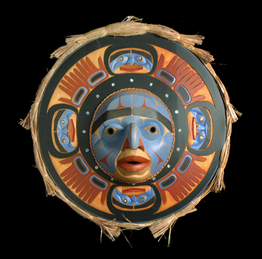 Image of the Sun Mask - Stonington Gallery